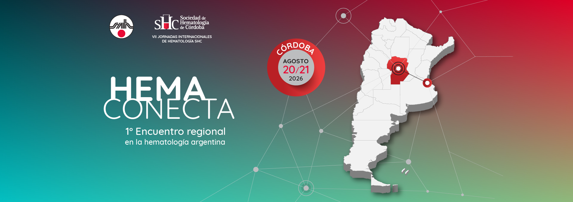 HEMA CONECTA – 1º Encuentro Regional en la Hematología Argentina – Córdoba, 20 y 21 de agosto 2026